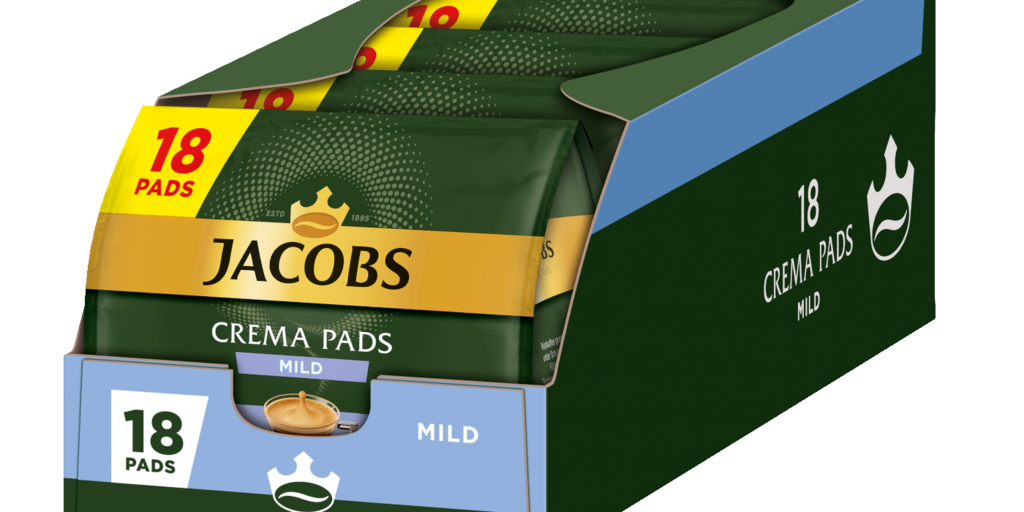Jacobs Crema Pads | 18 Senseo Kompatible