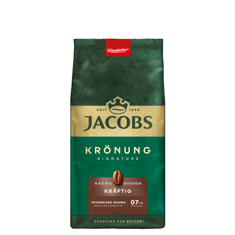 Jacobs Krönung Aroma-Bohnen Kräftig Kaffeebohnen