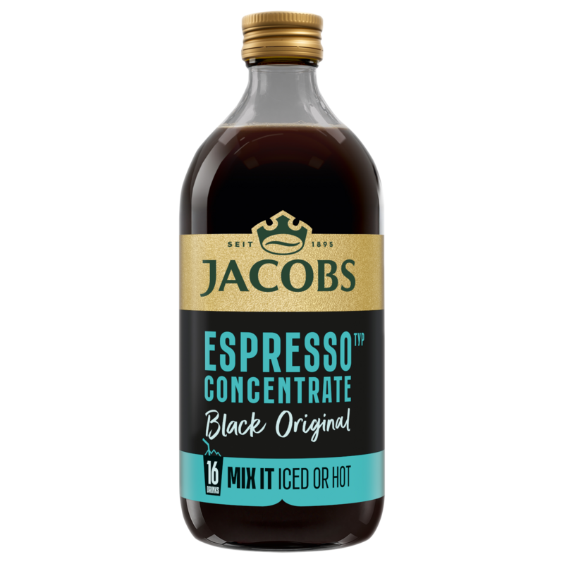 Jacobs Espresso Konzentrat Schwarzes Original