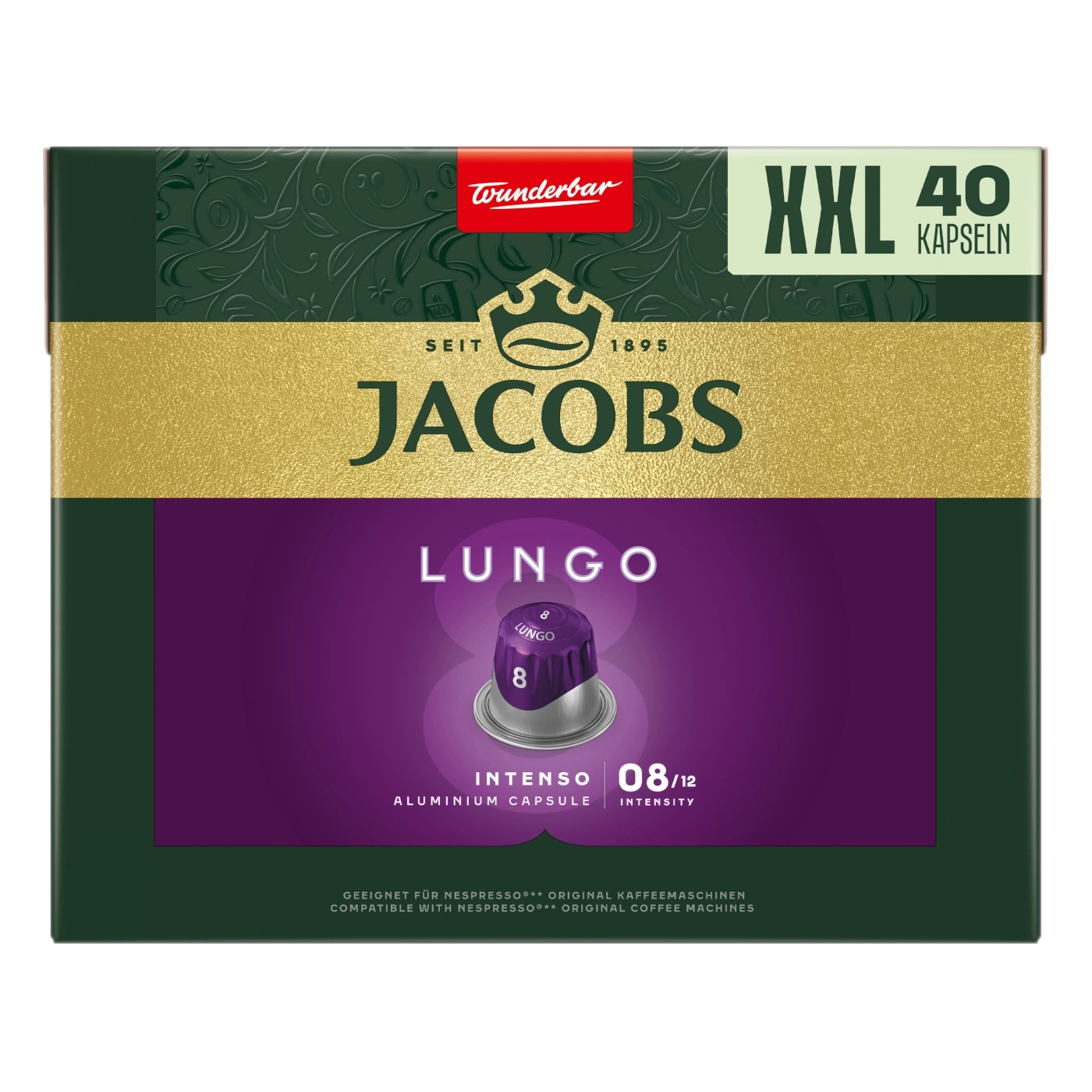 Jacobs Intenso Lungo 8 XXL Kaffeekapseln