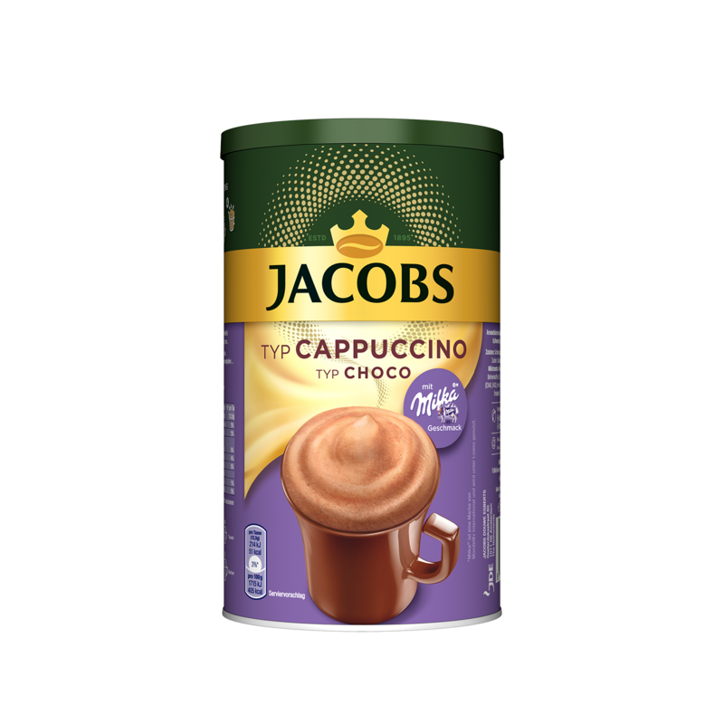 Jacobs Typ Choco Cappuccino Dose Löslicher Kaffee