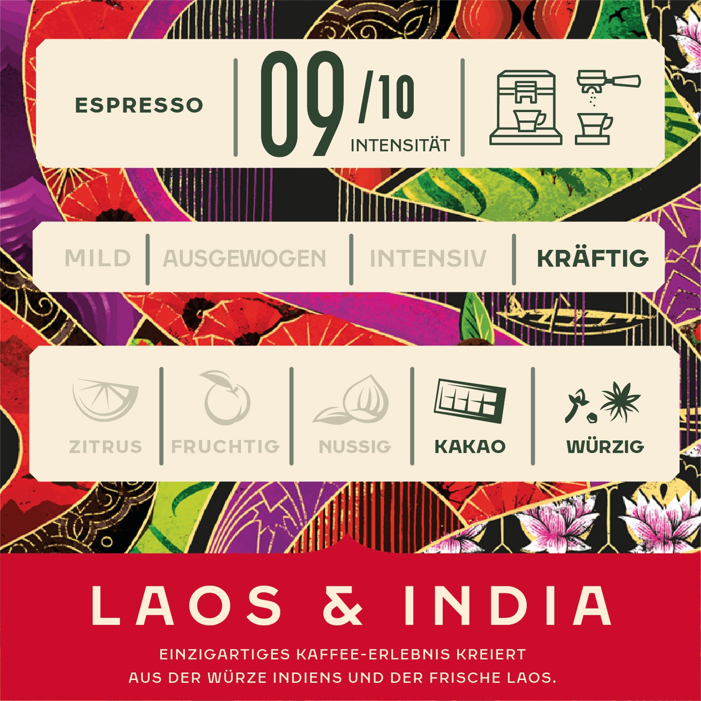 Jacobs Barista Editions Origins Laos & India Kaffeebohnen