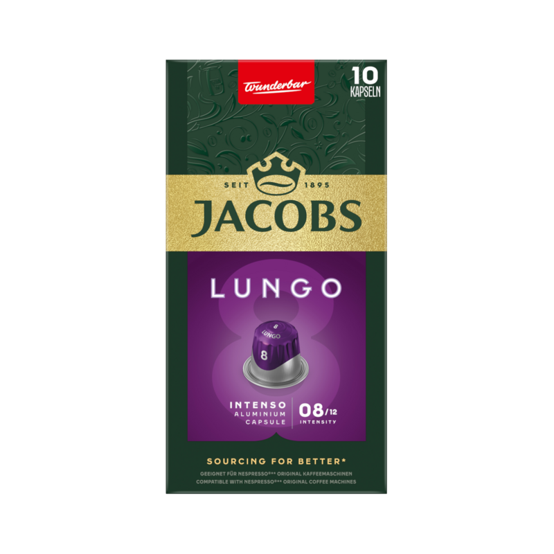 Jacobs Lungo Intenso 8 Kaffeekapseln