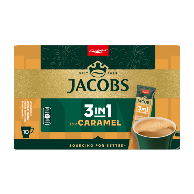 Jacobs 3in1 Caramel Löslicher Kaffee