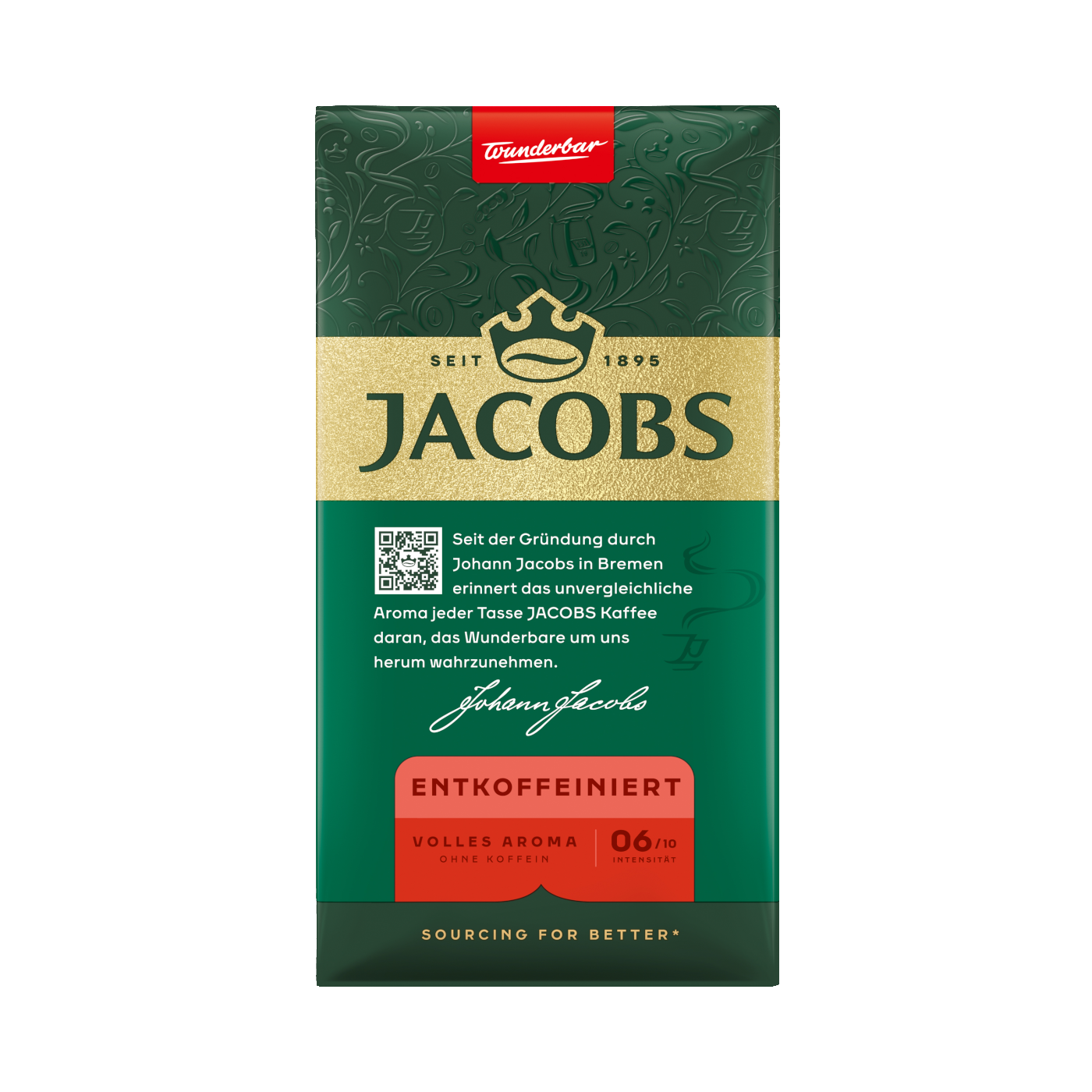 Jacobs Krönung Entkoffeiniert Filterkaffee