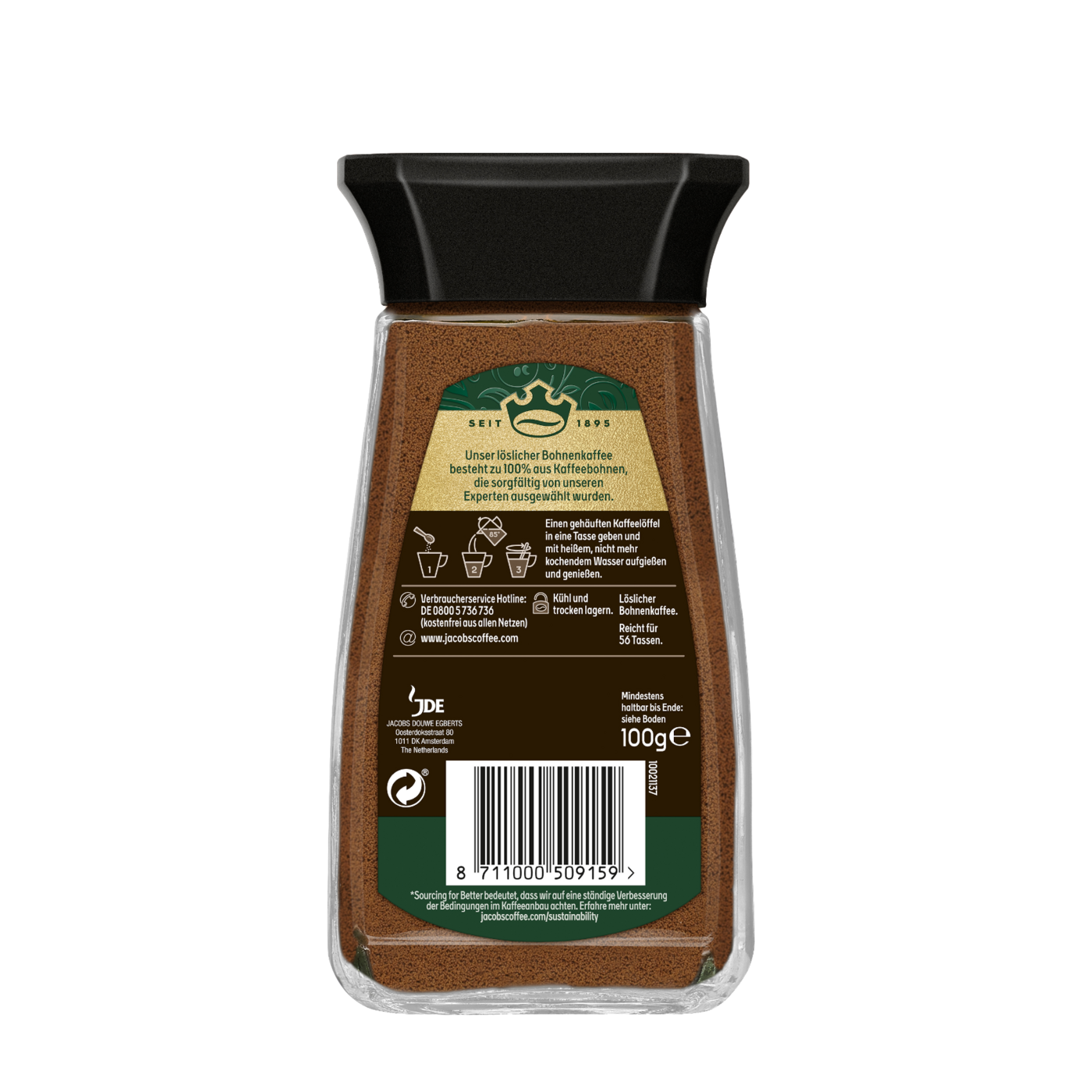 Jacobs Espresso Löslicher Kaffee