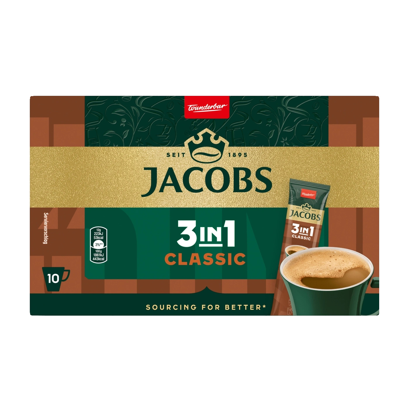 Jacobs 3in1 Classic Sticks