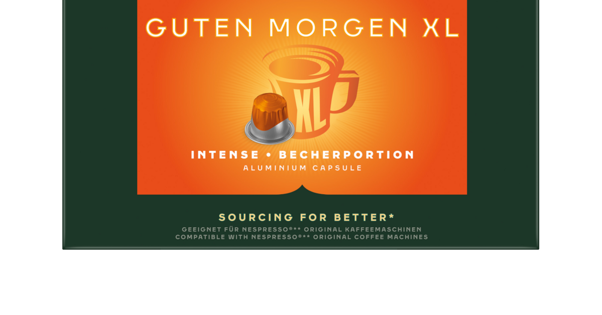 Jacobs Kaffeekapseln Guten Morgen XL Intense