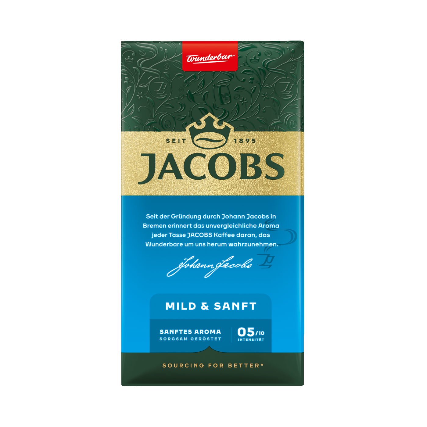 Jacobs Auslese Mild & Sanft Filterkaffee