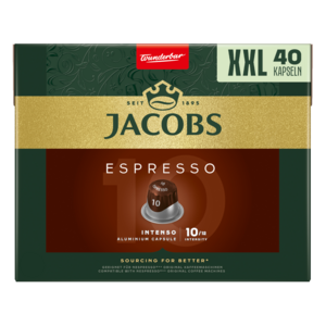 Jacobs Intenso Espresso 10 XXL Kaffeekapseln