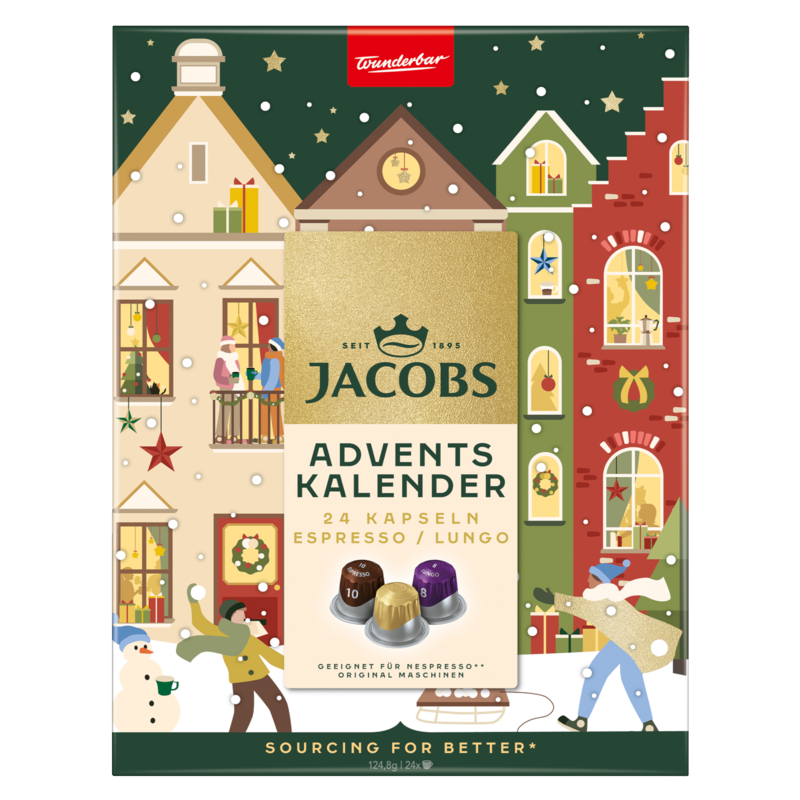 Jacobs Kaffee-Adventskalender Kaffeekapseln