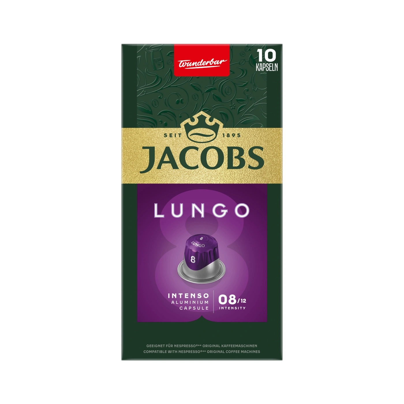 Jacobs Lungo Intenso 8 Kaffeekapseln
