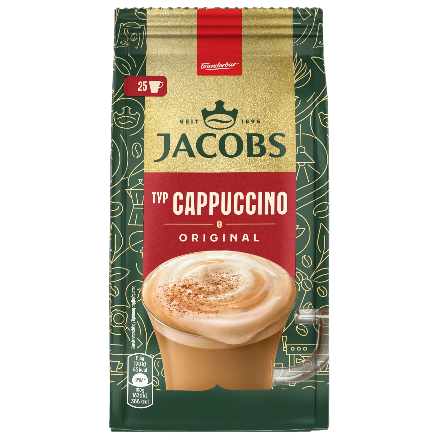 Jacobs Typ Cappuccino Original Löslicher Kaffee