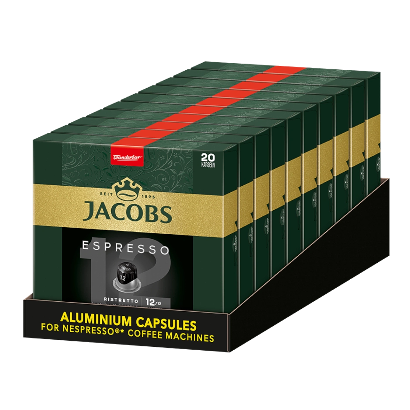 Jacobs Ristretto Espresso 12 Kaffeekapseln