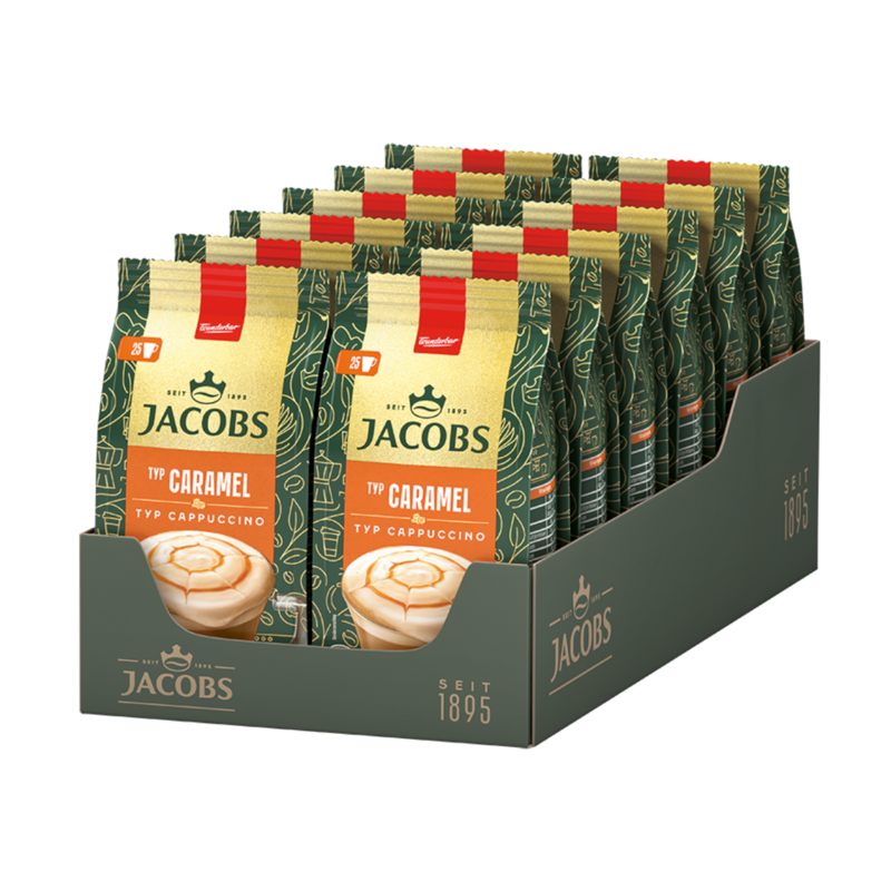Jacobs Typ Caramel Cappuccino Löslicher Kaffee