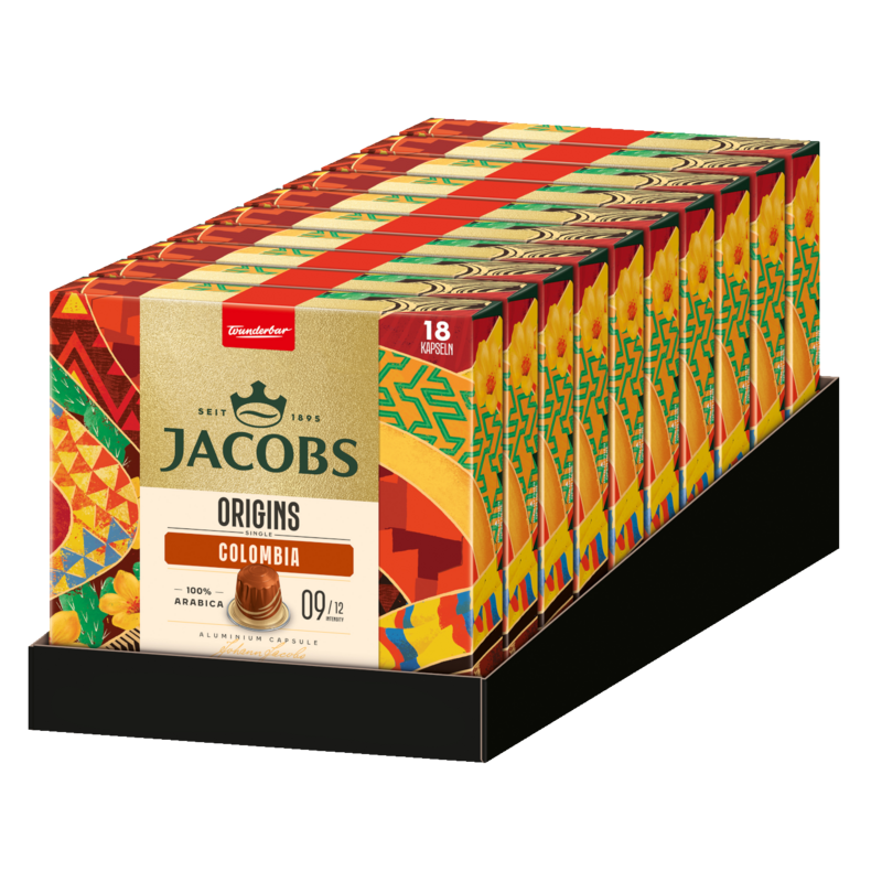 Jacobs Origins 9 Colombia Kaffeekapseln