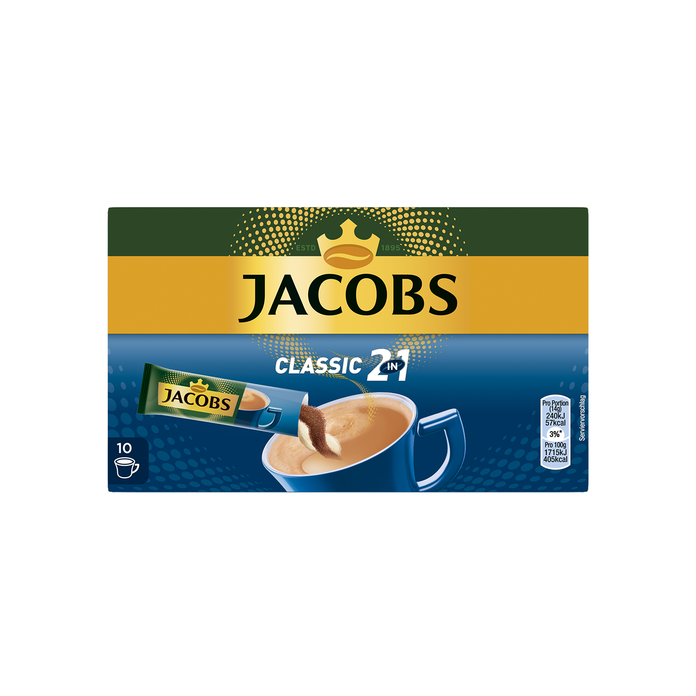 Jacobs 2in1 Löslicher Kaffee