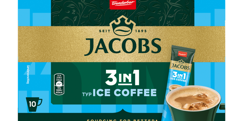 Jacobs 3in1 Ice Coffee - 10 Sticks