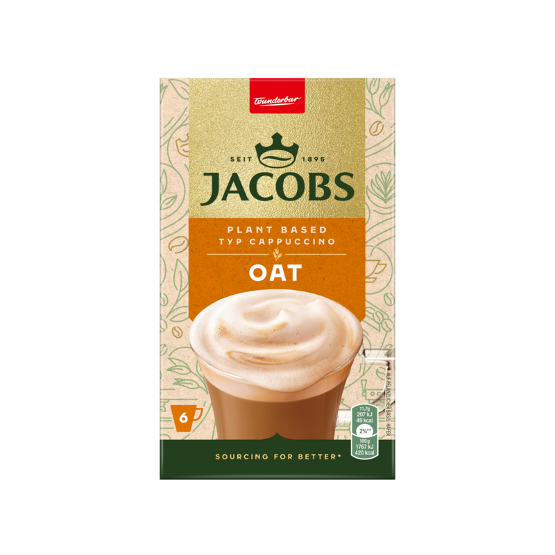 Jacobs Oat Cappuccino Löslicher Kaffee