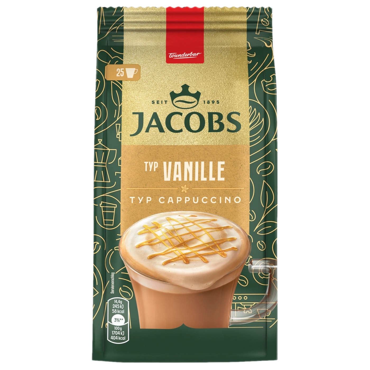 Jacobs Typ Vanille Cappuccino Löslicher Kaffee