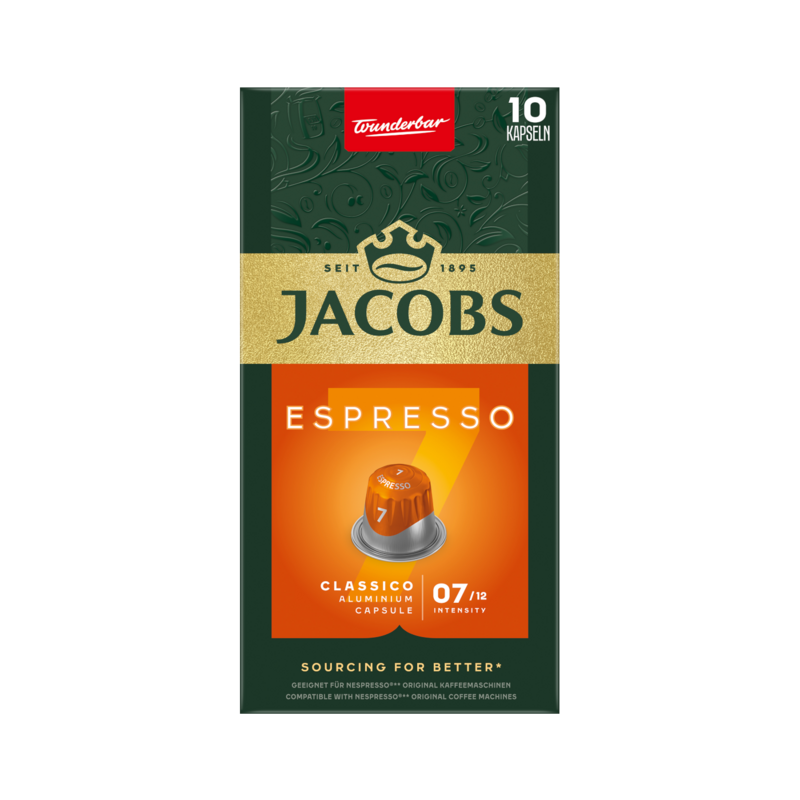 Jacobs Espresso Classico 7 Kaffeekapseln