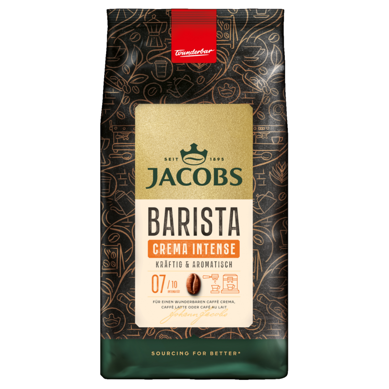 Jacobs Barista Crema Intense Kaffeebohnen