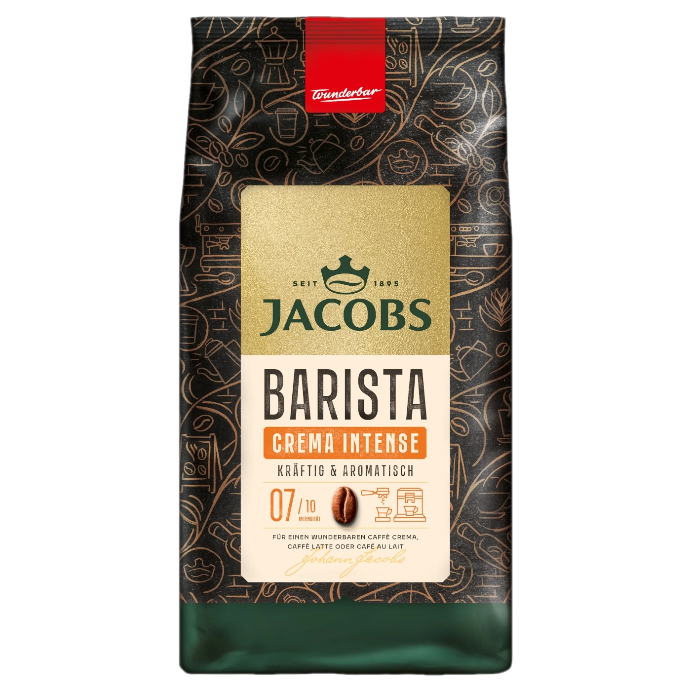 Jacobs Barista Crema Intense Kaffeebohnen