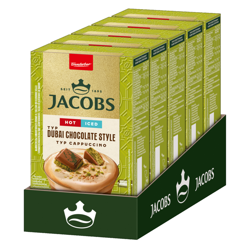 Jacobs Dubai Chocolate Style Cappuccino Löslicher Kaffee
