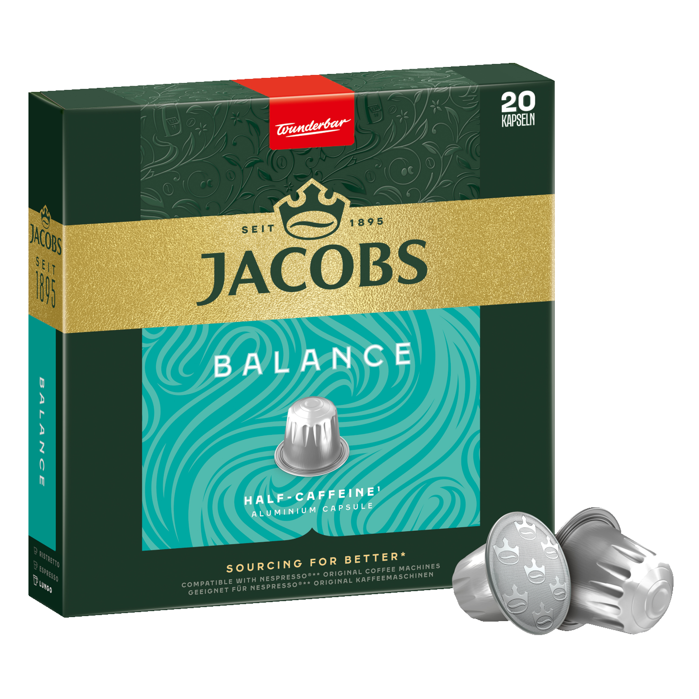 Jacobs Balance Kaffeekapseln