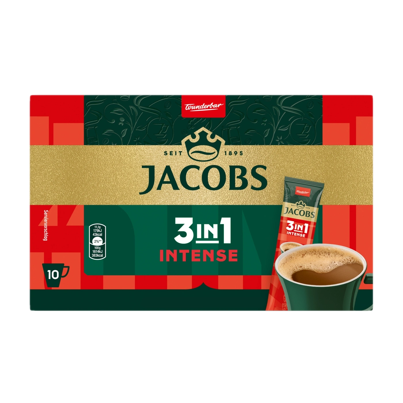 Jacobs 3in1 Intense Löslicher Kaffee