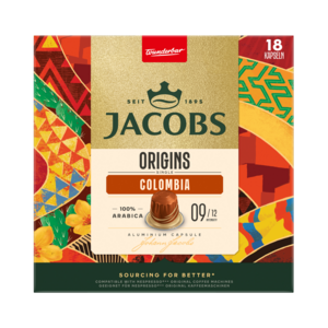 Jacobs Origins 9 Colombia Kaffeekapseln