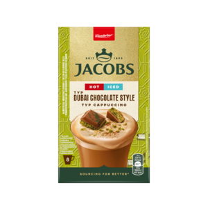 Jacobs Dubai Chocolate Style Cappuccino Löslicher Kaffee