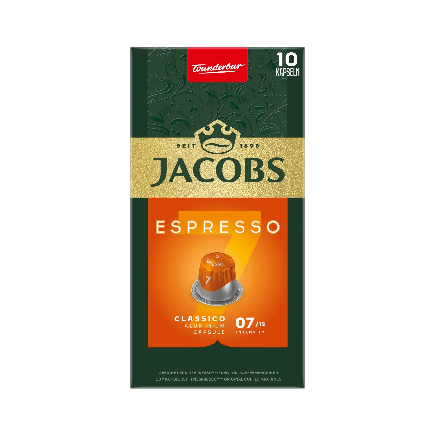 Jacobs Espresso Classico 7 Kaffeekapseln